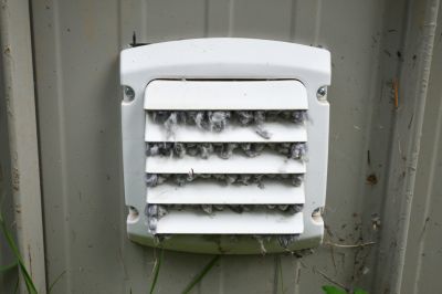 Clogged Dryer Vent Cleaning